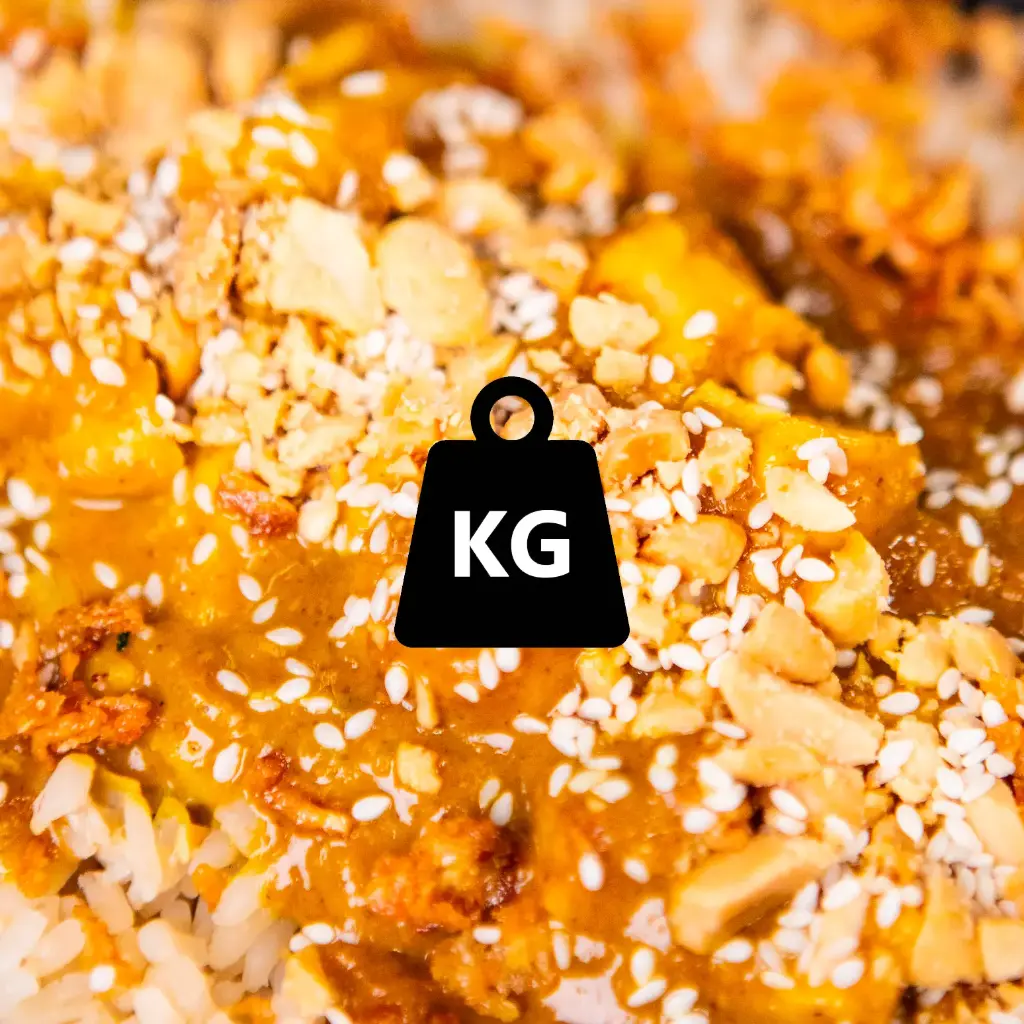 Poulet sauce Satay au Kg (5 X 1KG)