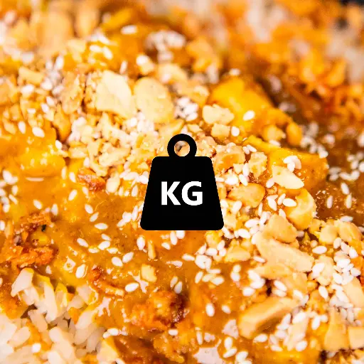 [810008] Poulet sauce Satay au Kg (5 X 1KG)